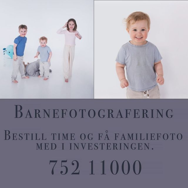 Pling på for time til foto 📞