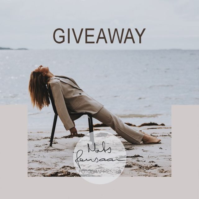 Vinn en fotografering til en værdi av 1800 kr. ✨

Perfekt til julegave for de nærmeste.
Slik deltar du:
⇨ Følg @fotografmatsjensaas 
⇨ Tagg deg selv eller andre som blir glad for foto.

Vi trekker en tilfeldig vinner den 26 november. Vinneren får direkte beskjed.
Konkurransen er verken sponset, støttet av Instagram.