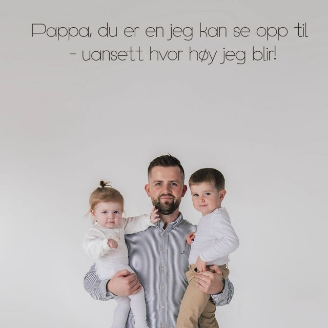 Gratulerer med farsdagen 💙
#farsdag #hurra #verdenstøffestepappa #fathersday #familiefoto #støttlokalt #timebestilling75211000📞